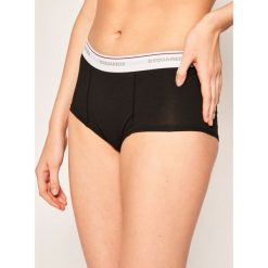 Bokserki Dsquared2 Underwear D8LG92920. Czarne bokserki damskie Dsquared2 Underwear, bez wzorów, z elastanu. Za 249,00 zł.
