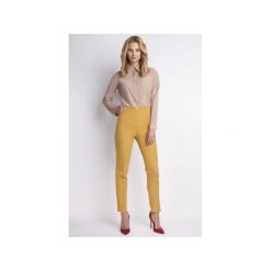 SPODNIE Z WYSOKIM STANEM, SD112. Szare spodnie damskie z wysokim stanem marki Lanti, s, eleganckie, z podwyższonym stanem. Za 155,00 zł.