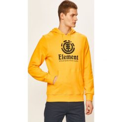 Element - Bluza. Żółte bluzy męskie Element, s, z nadrukiem, z bawełny, z kapturem, bez rękawów, z kapturem. Za 269,90 zł.