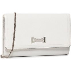 Torebka LIU JO - Crossbody NA0029 E0087 Bianco Iana 10701. Białe kopertówki damskie Liu Jo, do pracy, bez wzorów, ze skóry ekologicznej, biznesowe, bez dodatków. Za 469,00 zł.