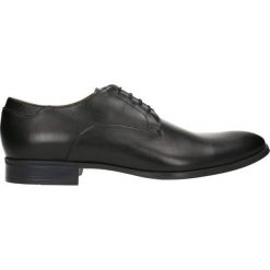 Półbuty GREG. Czarne półbuty skórzane męskie marki Timberland, na jesień, do biegania. Za 224,95 zł.