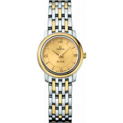 ZEGAREK OMEGA DE VILLE 424.20.24.60.08.001. Żółte zegarki damskie marki OMEGA, złote. Za 15500,00 zł.
