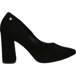 Czółenka - 1609 CAM NERO. Czarne buty ślubne damskie Venezia, ze skóry. Za 319,00 zł.