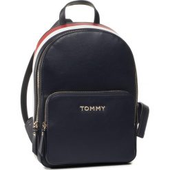 Plecak TOMMY HILFIGER - Th Corporate Backpack AW0AW07689 0GZ. Niebieskie plecaki damskie TOMMY HILFIGER, bez wzorów, ze skóry ekologicznej, klasyczne. W wyprzedaży za 449,00 zł.