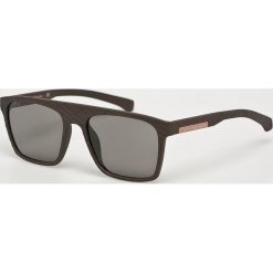 Calvin Klein - Okulary CKJ798S. Brązowe okulary przeciwsłoneczne męskie aviatory Calvin Klein, z materiału. Za 479,90 zł.