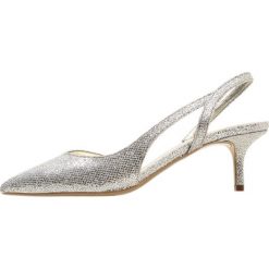 MICHAEL Michael Kors ELIZA FLEX KITTEN Czółenka champagne. Czarne czółenka marki MICHAEL Michael Kors, z gumy, przed kolano, na wysokim obcasie. Za 549,00 zł.