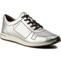 Sneakersy CRAVO CANELA - 97624-2 Pewter. Szare półbuty damskie Cravo Canela, na co dzień, bez wzorów, ze skóry, bez obcasa, na płaskiej podeszwie, bez zapięcia. W wyprzedaży za 189,00 zł.