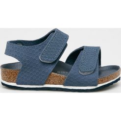Birkenstock - Sandały dziecięce Palu Kids Bs. Niebieskie sandały chłopięce Birkenstock, z materiału. W wyprzedaży za 179,90 zł.