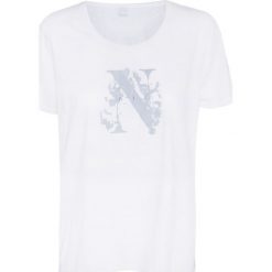 T-shirt NORTH SAILS Biały. Białe t-shirty damskie marki North Sails, z nadrukiem, z bawełny, bez kołnierzyka. W wyprzedaży za 81,00 zł.