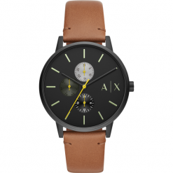 Zegarek ARMANI EXCHANGE - Cayde AX2723 Brown/Black. Pomarańczowe zegarki męskie Armani Exchange. Za 799,00 zł.