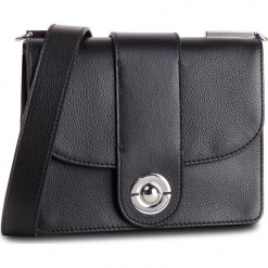Torebka COCCINELLE - D05 Leila E1 D05 55 01 01 Noir 001. Czarne listonoszki damskie marki Coccinelle, ze skóry. Za 1299,90 zł.
