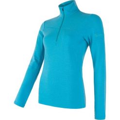 Sensor bluzka damska Merino Extreme, długi rękaw i zamek błyskawiczny, niebieska XL. Niebieskie koszulki damskie termoaktywne Sensor, xl, bez wzorów, z wełny, bez kołnierzyka, z długim rękawem, długie, bez kaptura, outdoorowe. W wyprzedaży za 376,28 zł.