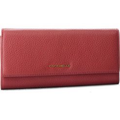 Portfele damskie: Duży Portfel Damski COCCINELLE – CW5 Metallic Soft E2 CW5 11 03 01 Bourgogne