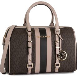 Torebka MICHAEL MICHAEL KORS - Bedford Travel 30F9G07S6B Brn/Sftpink. Pomarańczowe kuferki damskie MICHAEL Michael Kors, bez wzorów, ze skóry ekologicznej, na ramię, bez dodatków. Za 1569,00 zł.