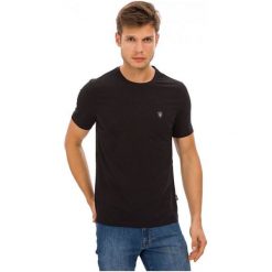 Galvanni T-Shirt Męski Wawe L Czarny. Czarne koszulki męskie marki GALVANNI, m, bez wzorów, bez kołnierzyka, bez rękawów. W wyprzedaży za 69,00 zł.