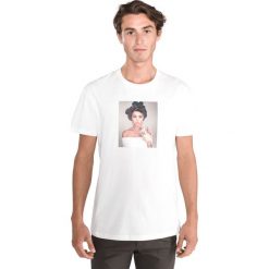 Jack & Jones Lady Koszulka Biały. Białe podkoszulki męskie Jack & Jones, l, z nadrukiem, z bawełny, bez kołnierzyka, krótkie. Za 88,95 zł.