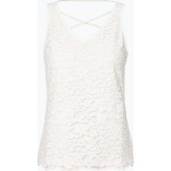 Taifun - Top damski, beżowy. Brązowe topy damskie Taifun, bez wzorów, bez kołnierzyka. Za 149,95 zł.