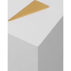 Kolczyki damskie: Vibe Harsløf EARRING TRIANGLE Kolczyki goldcoloured