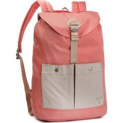 Plecak DOUGHNUT - D111-9209-F Peach X Ivory. Pomarańczowe torby męskie skórzane Doughnut, bez wzorów, ze skóry ekologicznej. W wyprzedaży za 209,00 zł.