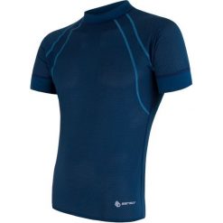 Sensor Męska Koszulka Coolmax Air Blue M. Niebieskie koszulki męskie termoaktywne Sensor, m, bez wzorów, sportowe, bez kołnierzyka, z krótkim rękawem, krótkie. W wyprzedaży za 105,00 zł.