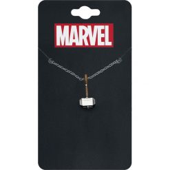 Thor Thors Hammer Naszyjnik srebrny. Szare naszyjniki męskie marki Thor, srebrne. Za 79,90 zł.