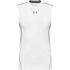 Koszulka techniczna Under Armour 1257469. Białe koszulki męskie Under Armour, m, bez wzorów, z elastanu, sportowe, polo, bez rękawów. W wyprzedaży za 89,00 zł.