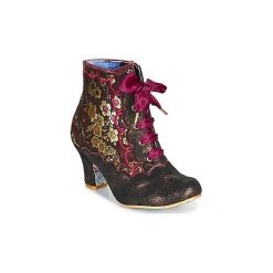 Botki Irregular Choice RUMOR HAS IT. Żółte botki damskie Irregular Choice, bez obcasa, bez zapięcia. Za 589,00 zł.