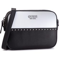 Torebka GUESS - Kamryn (BK) HWBK66 91120 BML. Czarne torebki klasyczne damskie Guess, z aplikacjami, ze skóry ekologicznej, bez dodatków. Za 399,00 zł.