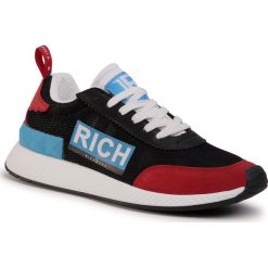 Sneakersy JOHN RICHMOND - 1324 D Rosso. Czarne sneakersy męskie John Richmond, na co dzień, bez wzorów, ze skóry, klasyczne, bez zapięcia. W wyprzedaży za 519,00 zł.