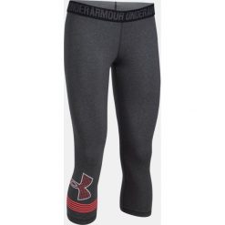 Under Armour Legginsy damskie Favourite Graphic Capris szare r. XS (1307817-090). Szare legginsy sportowe damskie marki Under Armour, l, z dzianiny. Za 121,09 zł.