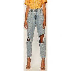 Tally Weijl - Jeansy Spadepepe. Niebieskie jeansy damskie TALLY WEIJL, z podwyższonym stanem. Za 139,90 zł.