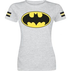 Bluzki asymetryczne: Batman Logo Koszulka damska odcienie jasnoszarego