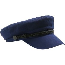 Czapki z daszkiem damskie: KARL LAGERFELD CAPTAIN PINS CAP Czapka z daszkiem navy