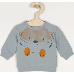 Name it - Bluza dziecięca 56-74 cm. Niebieskie bluzy chłopięce Name it, z nadrukiem, z elastanu, bez rękawów, bez kaptura. Za 69,90 zł.