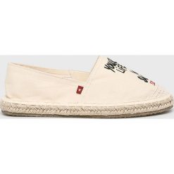 Big Star - Espadryle. Brązowe espadryle damskie BIG STAR, bez wzorów, z gumy, bez obcasa. W wyprzedaży za 69,90 zł.