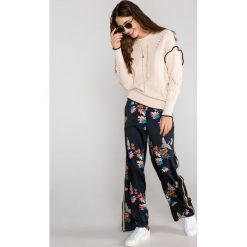 Scotch & Soda Sweter Beżowy. Brązowe bluzy damskie Scotch & Soda, s, bez wzorów, z bawełny, bez rękawów, bez kaptura. Za 662,95 zł.