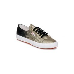 Buty Superga 2750 LAME DEGRADE. Czarne trampki i tenisówki damskie Superga, bez wzorów, bez zapięcia. Za 173,40 zł.