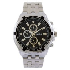 Bentime BT850-11254B. Czarne zegarki męskie Bentime, metalowe. W wyprzedaży za 202,00 zł.