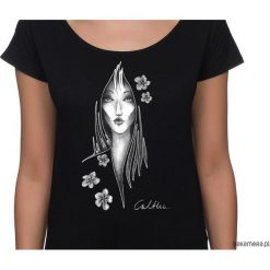 T-shirty damskie: Kwiaty – koszulka oversize (różne rozmiary)