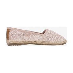 Tom Tailor Espadryle Beżowy. Brązowe espadryle damskie Tom Tailor, bez wzorów, z materiału, bez obcasa. Za 206,95 zł.