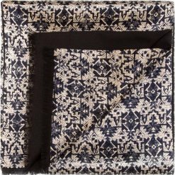Szal męski 85-7M-X01-X3. Niebieskie szaliki męskie Wittchen, bez wzorów, z wełny, eleganckie. Za 219,90 zł.
