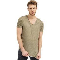 T-shirty męskie: T-shirt w kolorze khaki