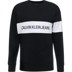 Calvin Klein Jeans STRIPE INSTITUTIONAL Bluza black. Czarne bluzy męskie Calvin Klein Jeans, m, z bawełny. Za 419,00 zł.