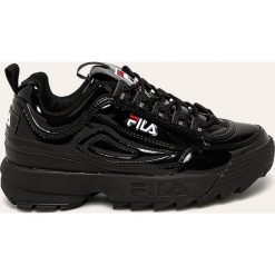Fila - Buty Disruptor. Czarne buty sportowe damskie Fila, z materiału. W wyprzedaży za 319,90 zł.