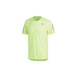 T-shirty z krótkim rękawem adidas Koszulka Own the Run. Zielone koszulki męskie marki Adidas, s, bez wzorów, bez kołnierzyka, krótkie. Za 129,00 zł.