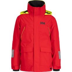 Kurtka przeciwdeszczowa Helly Hansen Pier 33872. Czerwone kurtki męskie Helly Hansen, xl, bez wzorów, z poliamidu, bez kaptura. W wyprzedaży za 629,00 zł.