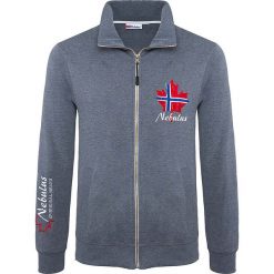 Kardigany męskie: Kardigan „Visby” w kolorze szarym