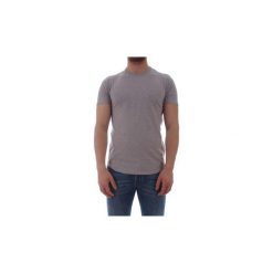 T-shirty z krótkim rękawem Sun68 T19109. Szare t-shirty męskie SUN68, s, bez wzorów, bez kołnierzyka, krótkie. Za 189,97 zł.