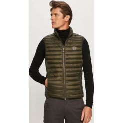 Marc O'Polo - Bezrękawnik. Pomarańczowe płaszcze męskie Marc O'Polo, s, bez wzorów, z materiału, bez kaptura. Za 429,90 zł.