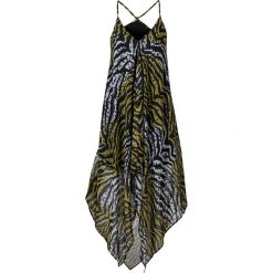 Sukienki: Sukienka plażowa bonprix zielono-oliwkowy zebra
